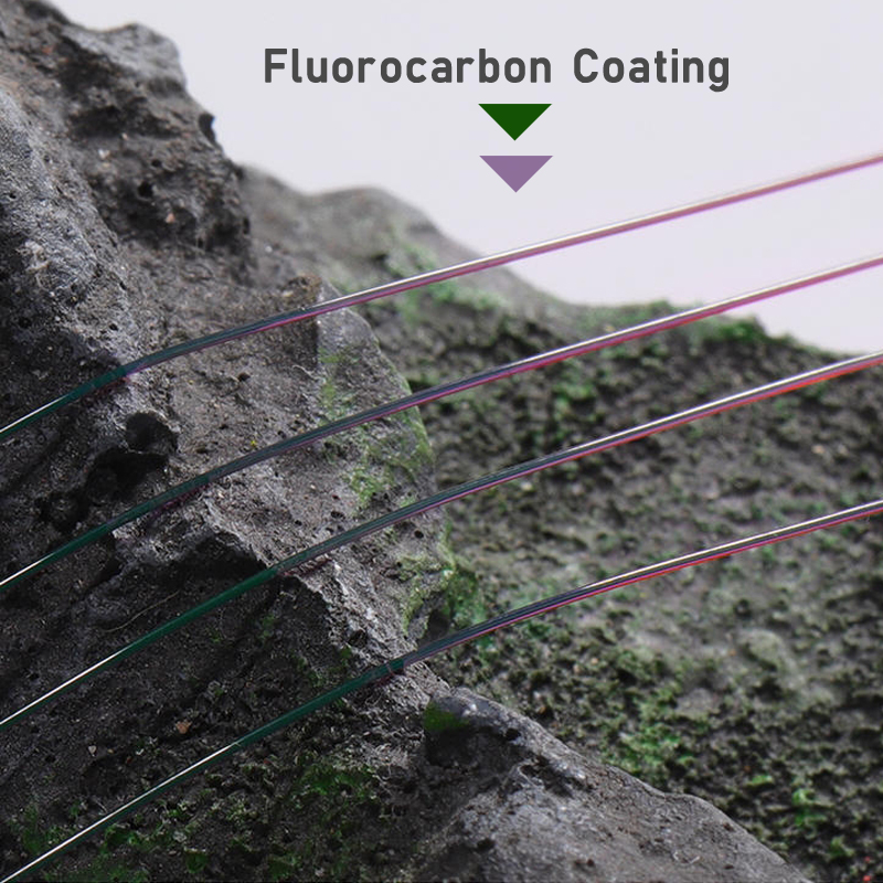 Fluorocarbon Coated 220m 500m  - огляд і ціна Fluorocarbon Line
