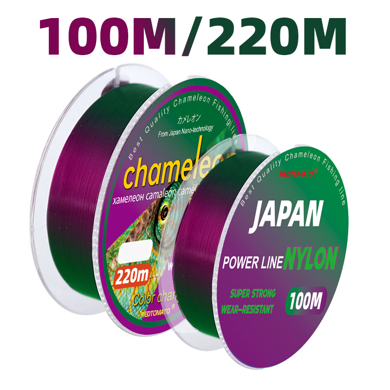 100M / 220M Japan Color Changi - огляд і ціна Fluorocarbon Line