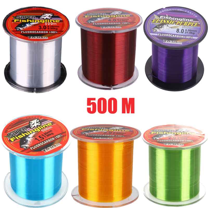1pc 500M Fishing Line Super St - огляд і ціна Fluorocarbon Line